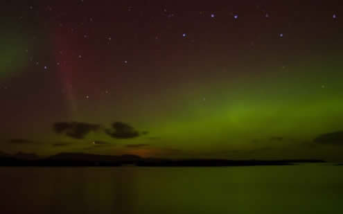 The Northern Lights Isle of Skye 2014