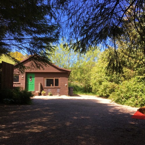 Aberdeenshire Log Cabin with Hot Tub