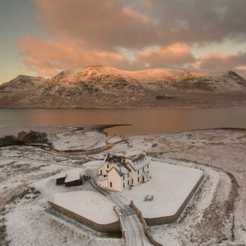 Large House by Loch