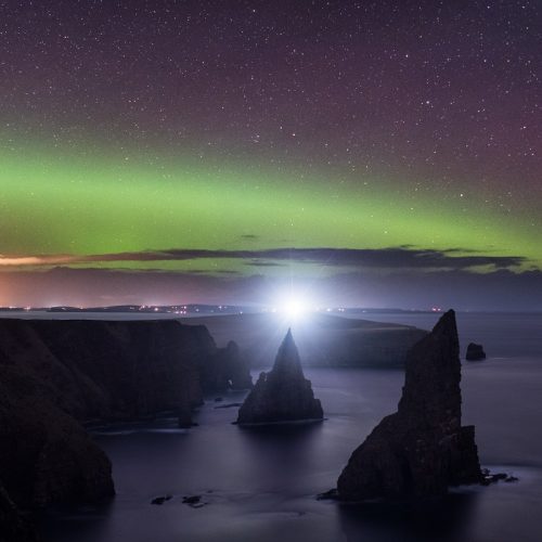 The Northern Lights in Scotland