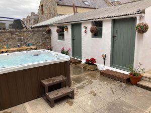 Seaside Holiday Cottage Moray Hot Tub 