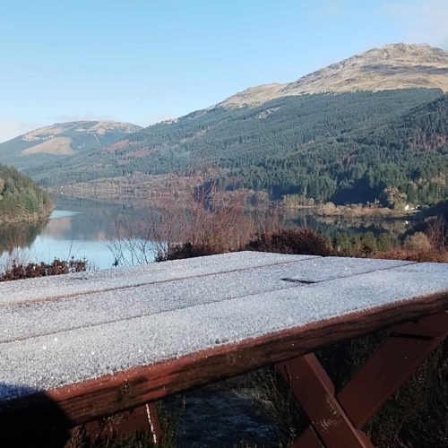 Loch Eck Argyll from Whistlefield