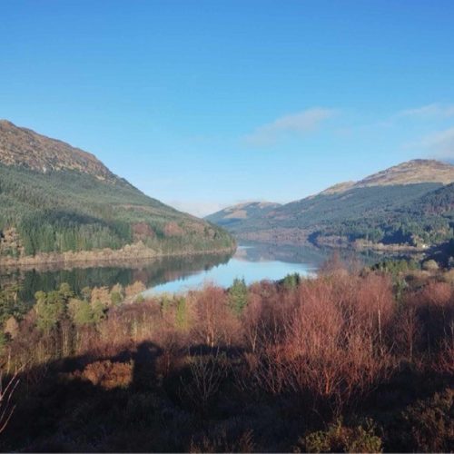 Loch Eck Argyll Panorama